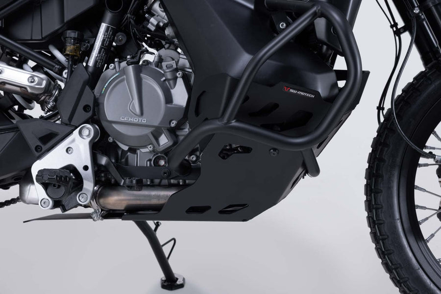 CFMOTO 800 MT-X [2025-2026] - barra de proteção do motor preta – foto 5