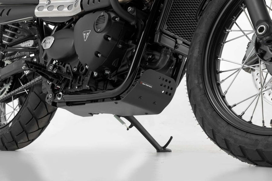 Triumph Bonneville 900 T 100 Gold Line [2022-2023] - barra de proteção do motor - foto 1