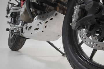Ducati Multistrada V4 1200 [2022-2024] - barra de proteção do motor prateada - foto 1