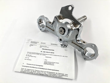 Harley Davidson FLST [1986-1990] - braçadeira tripla inferior para FL Softail cromado