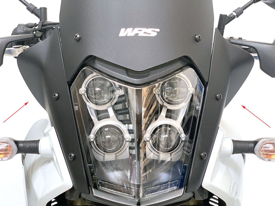 Yamaha Ténéré 700 [2019-2024] - Oversize-Seitenwindabweiser-Paar – Ansicht 11