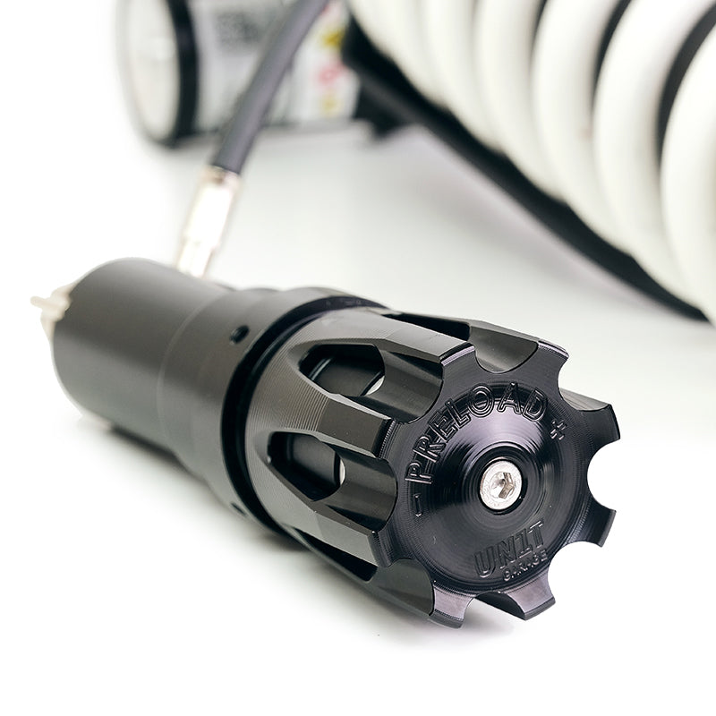 BMW R 12 G/S [2025-2026] - Schwarzer Knopf Vorspannung Stoßdämpfer original BMW R12 NineT - R12 - R12 G/S