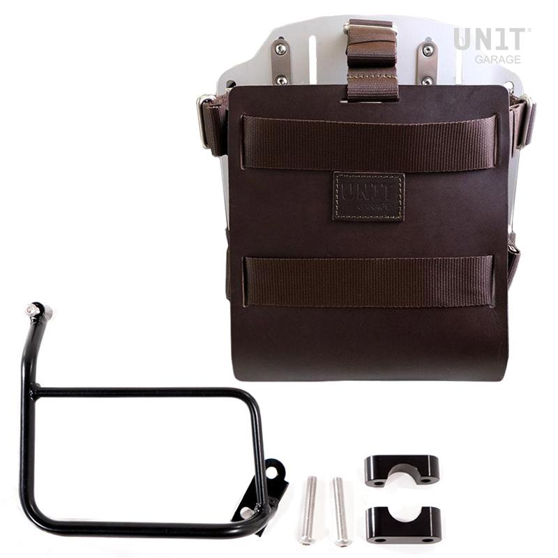 BMW R 1200 GS [2004-2012] - Alu-Taschenhalter Leder mit Schnellverschluss und Rahmen