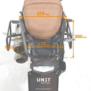 BMW R nineT 1200 Urban G/S (hoher Auspuff) [2017-2023] - NineT-Gepäckträger mit Soziusgriffen