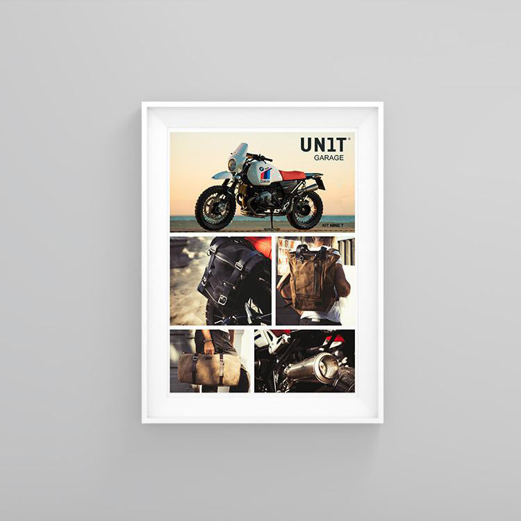 BMW R nineT 1200 Urban G/S (niedriger Auspuff) [2017-2023] - Plakat B.