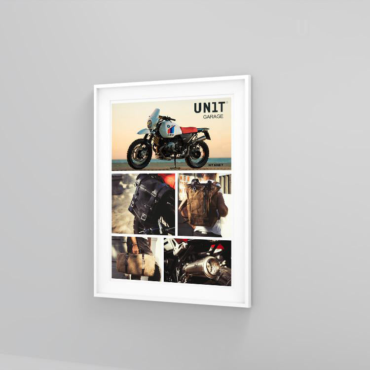 BMW R nineT 1200 Urban G/S (hoher Auspuff) [2017-2023] - Plakat B.