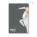 BMW R nineT 1200 Urban G/S (niedriger Auspuff) [2017-2023] - Poster D