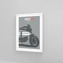 BMW R nineT 1200 Urban G/S (niedriger Auspuff) [2017-2023] - Poster E