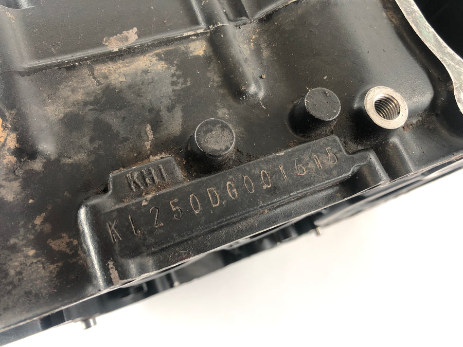 Kawasaki KLR 250 KL 250 D [1985] - Motor Habitação de moradia vazia