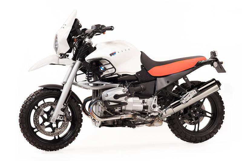 BMW R 1150 R [2000-2006] - PRO Kit mit Rohr-Tankseitenverkleidungen (Alpinweiß)