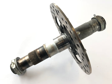 Triumph Speed ​​Triple 1050 515NJ [2006] - Eixo traseiro com um disco de freio