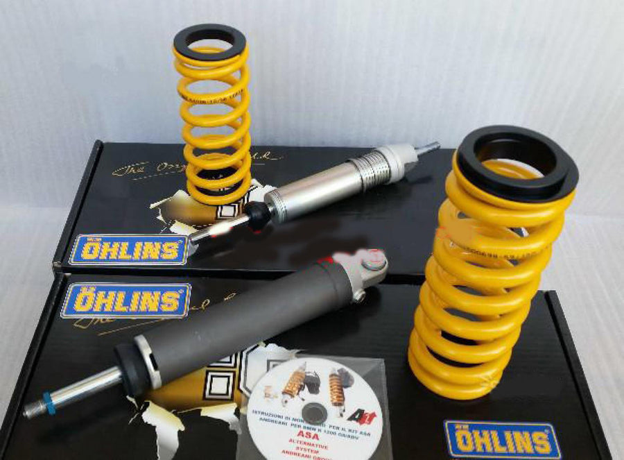 BMW R 120 G/S [2004-2012] - ASA Stoßdämpfer-Kit vorne und hinten für Original-WP-ESA