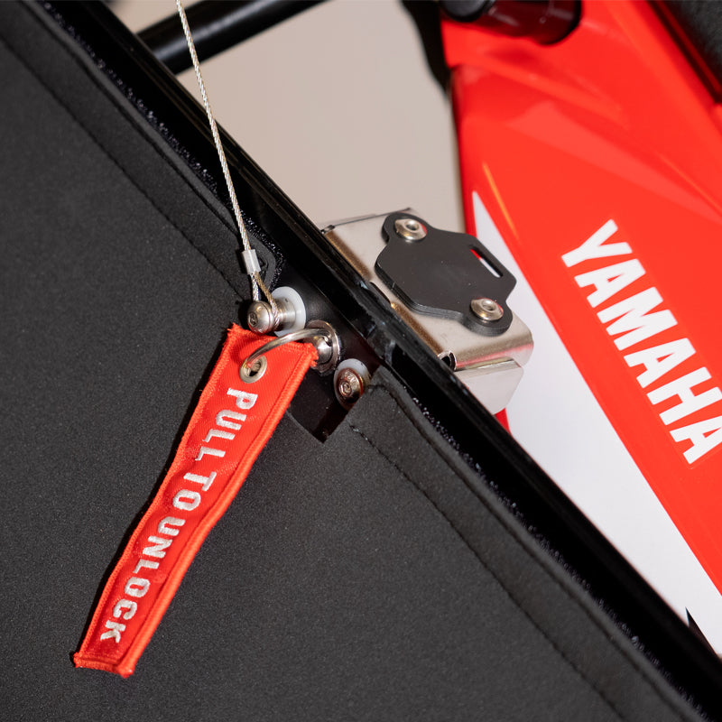 BMW R nineT 1200 Scrambler [2016-2023] - Neopren-Innenfutter für Atlas 41L Aluminiumtasche, Schalldämpferseite