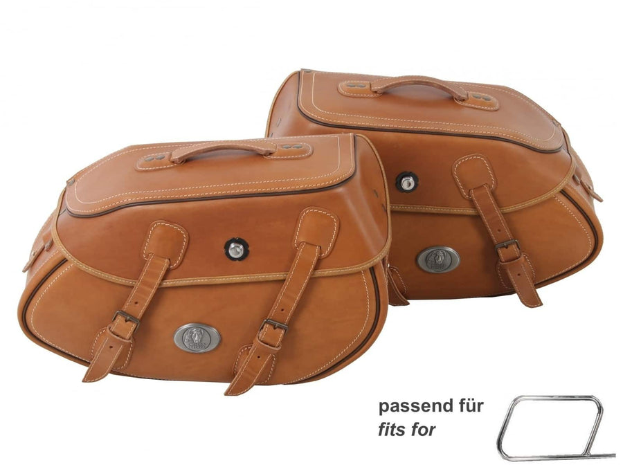 Bolsa de motocicleta [Hepco & Becker] - Bolsa lateral Buffalo esquerda marrom – C-Bow