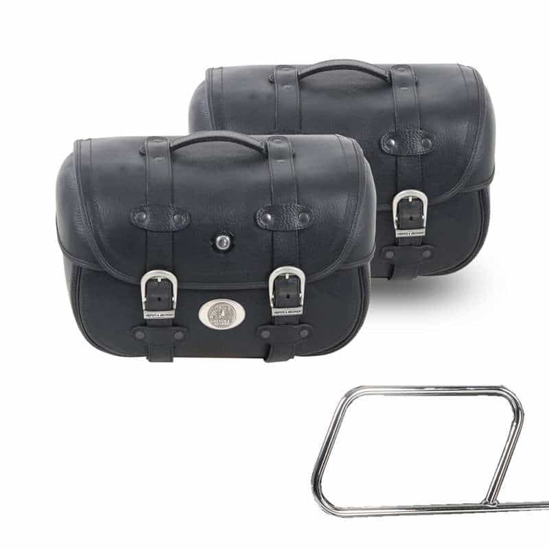 Bolsa para motocicleta [Hepco & Becker] - alforjes Liberty Big - porta-bagagem tubular