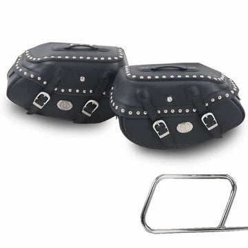 Bolsa para motocicleta [Hepco & Becker] - alforjes Buffalo Custom - porta-bagagem tubular