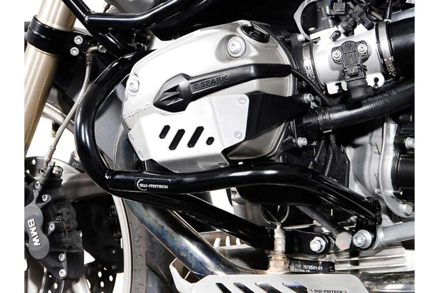 BMW R 1200 GS [2010-2012] – barra de colisão preta – foto 3