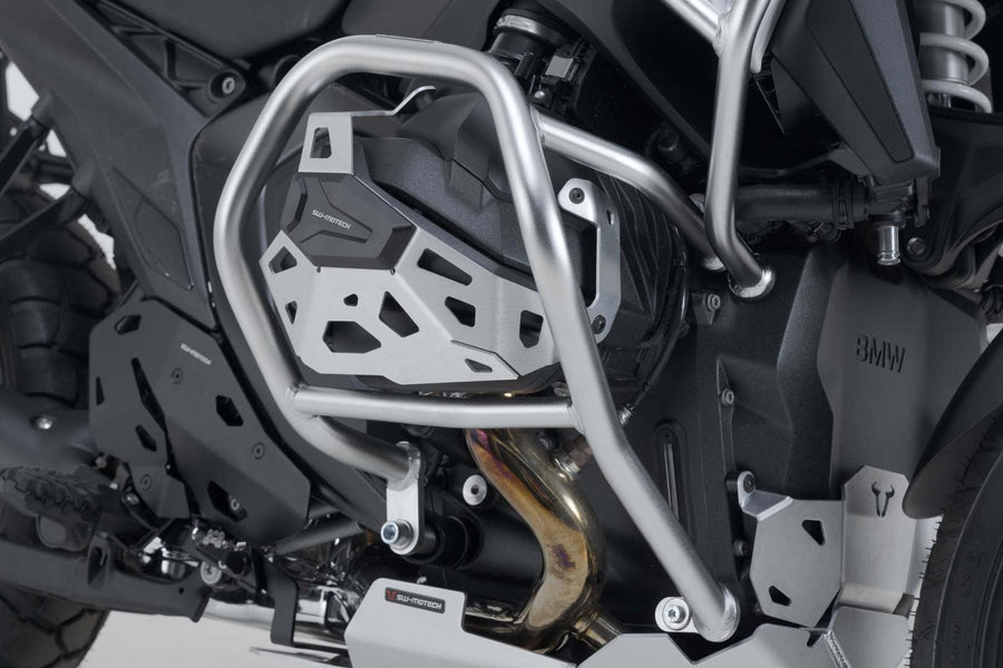 BMW R 1300 GS [2023-2026] - Barra de proteção em aço inoxidável prateado e eletropolida - Imagem 1