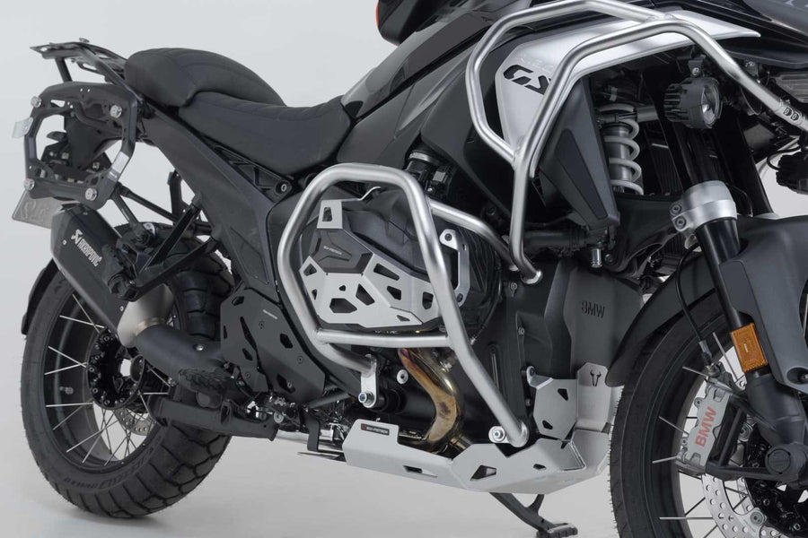 BMW R 1300 GS [2023-2026] - Barra de proteção em aço inoxidável, prateado e eletropolido - foto 2