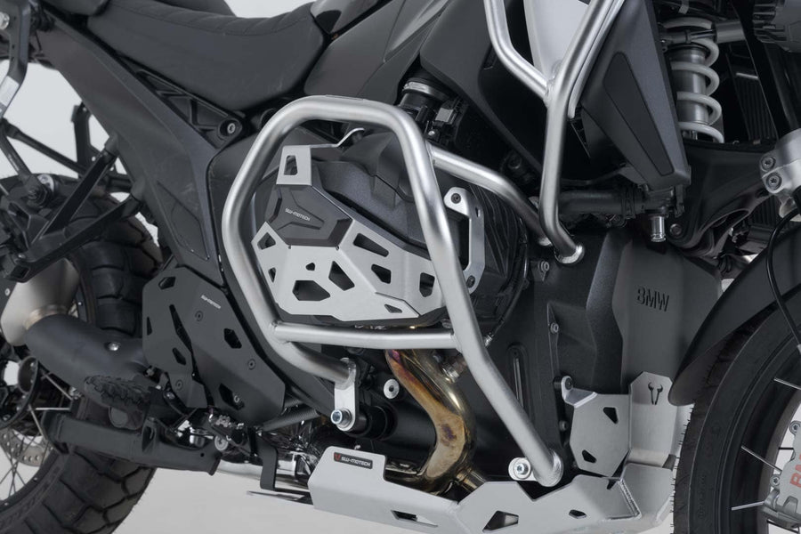 BMW R 1300 GS [2023-2026] - Barras de proteção em aço inoxidável, prateadas e eletropolidas - foto 5