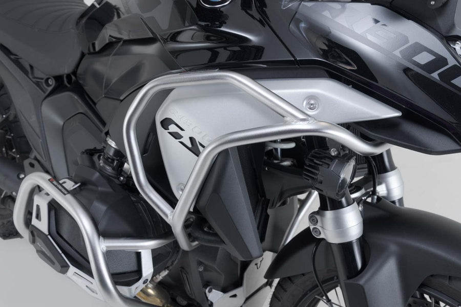 BMW R 1300 GS [2023-2026] - Barra de proteção superior em aço inoxidável, prateado – foto 6