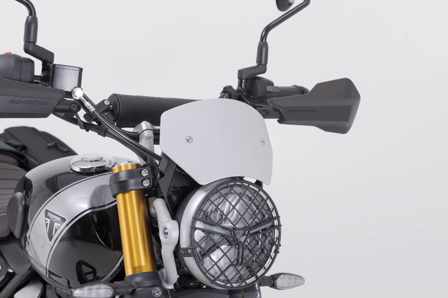 Triumph Scrambler 400 X [2024-2026] - pára-brisa, prata - foto 2