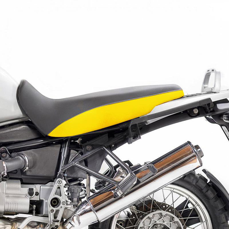 BMW R 850 GS / R 1100 GS / R 1150 GS Adventure [1994-2004] - Selim longo em amarelo celeste 40th/preto