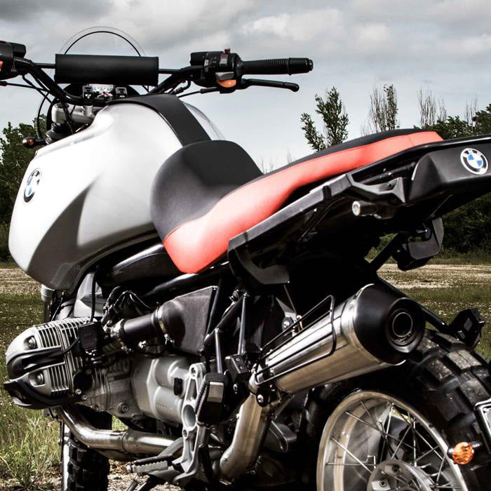 BMW R 1150 GS [1999-2004] - Selim longo – Preto/Laranja ou Preto/Azul