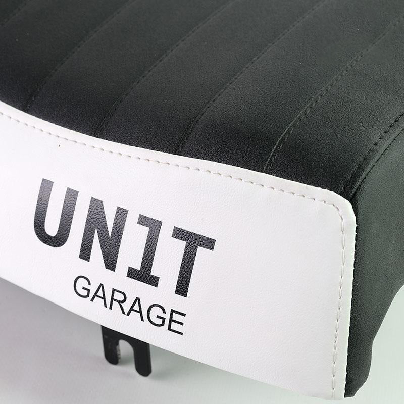 BMW R nineT 1200 Urban G/S (niedriger Auspuff) [2017-2023] - Vordere Sitzbank Kit nineT aus Sky Weiß/Schwarz