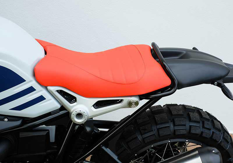 BMW R nineT 1200 Urban G/S (niedriger Auspuff) [2017-2023] - Einzelsitzbank orange in sky