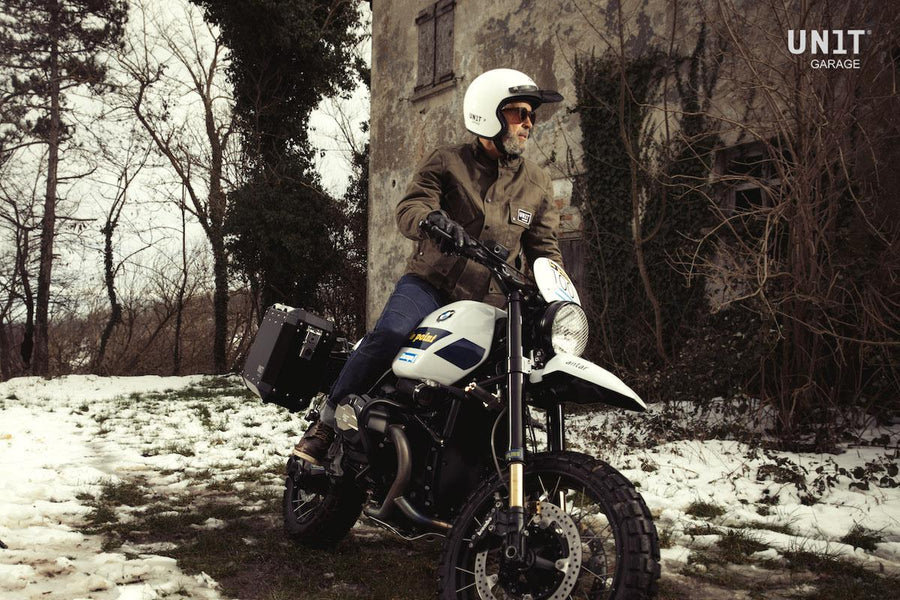 BMW R nineT 1200 Urban G/S (niedriger Auspuff) [2017-2023] - Paris Dakar HA83 Panzer