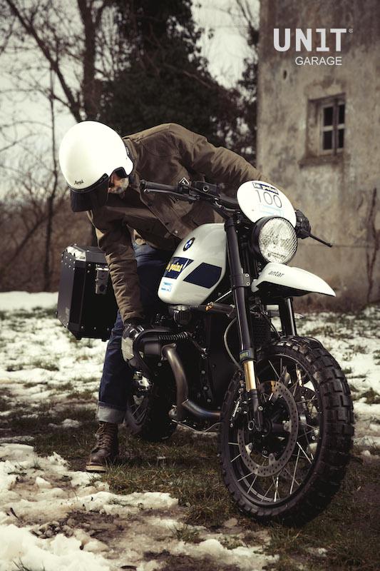 BMW R nineT 1200 Urban G/S (niedriger Auspuff) [2017-2023] - Paris Dakar HA83 Panzer