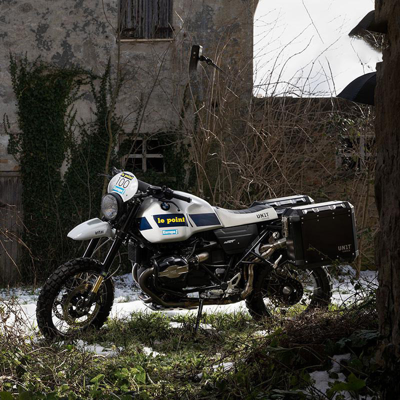 BMW R nineT 1200 Urban G/S (niedriger Auspuff) [2017-2023] - Paris Dakar HA83 Panzer