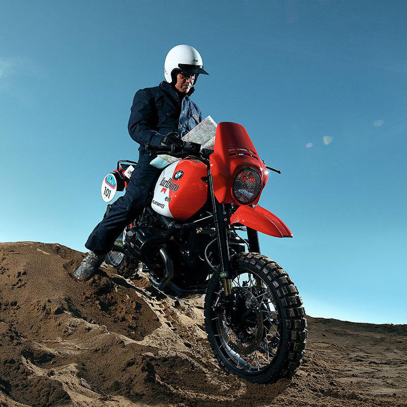 BMW R nineT 1200 Urban G/S (niedriger Auspuff) [2017-2023] - Paris Dakar GR86 Panzer