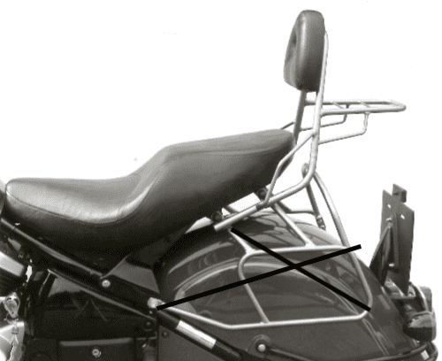 Drifter Kawasaki VN 1500 [1999-2003] - Sissybar com ponte de bagagem