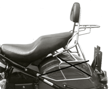 Drifter Kawasaki VN 1500 [1999-2003] - Sissybar com ponte de bagagem - 0