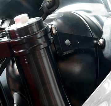 BMW R nineT 1200 Scrambler [2016-2023] - Montagehalterungen für Fenouil Windschutzscheibe mit Gabel cod.2904
