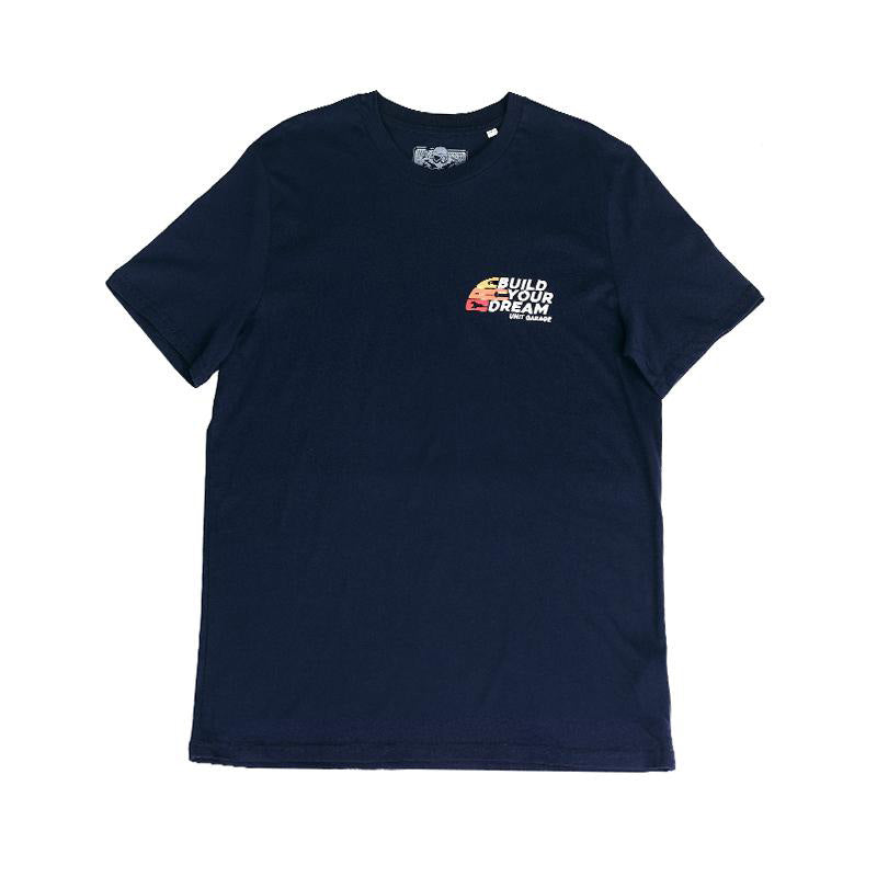 BMW R nineT 1200 Urban G/S (niedriger Auspuff) [2017-2023] - Unitgarage „Build Your Dream“-T-Shirt