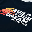 BMW R nineT 1200 Urban G/S (niedriger Auspuff) [2017-2023] - Unitgarage „Build Your Dream“-T-Shirt