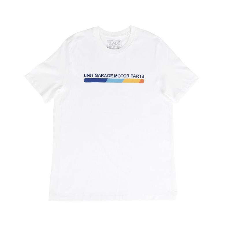 BMW R nineT 1200 Urban G/S (niedriger Auspuff) [2017-2023] - Unitgarage-T-Shirt 'Motor parts'