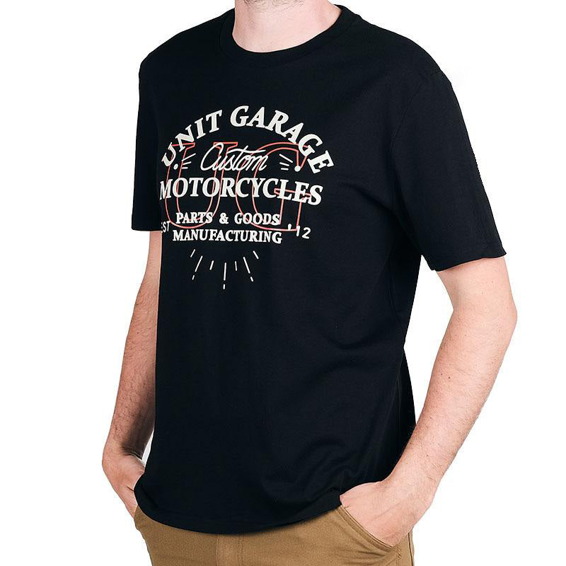 BMW R nineT 1200 Urban G/S (niedriger Auspuff) [2017-2023] - Unitgarage „UG Custom“-T-Shirt