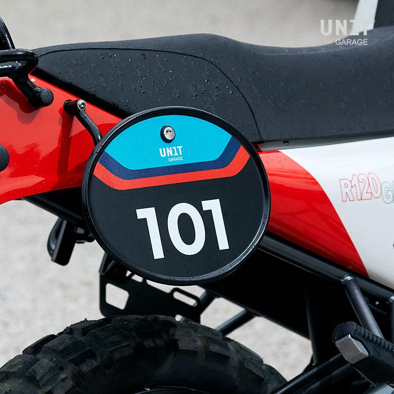BMW R nineT 1200 Racer [2017-2020] - Startnummerntafel mit Schnellverschluss und Schloss