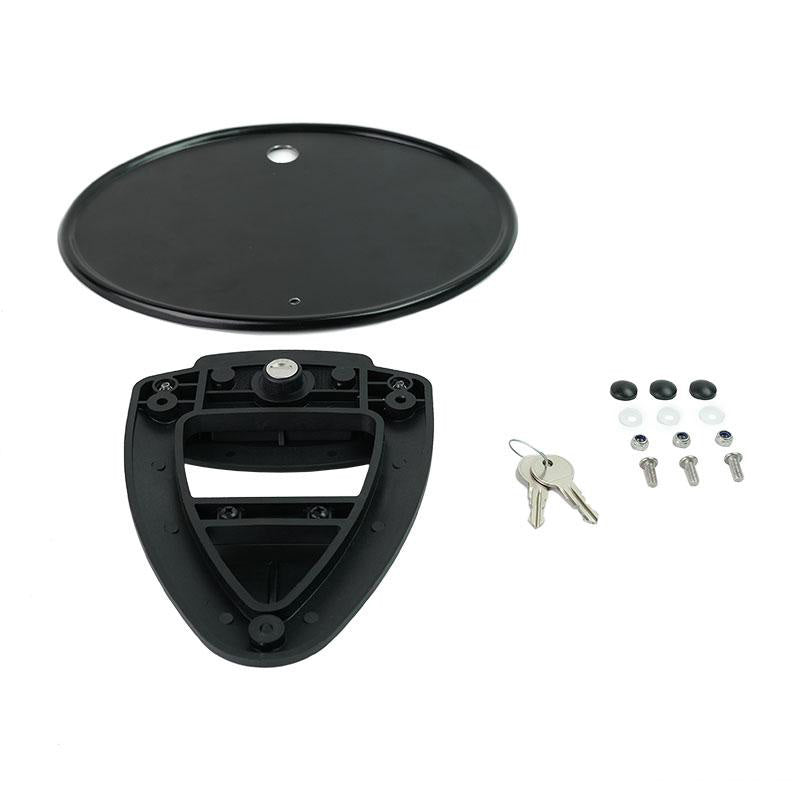 BMW R nineT 1200 Pure [2017-2023] - Startnummerntafel mit Schnellverschluss und Schloss