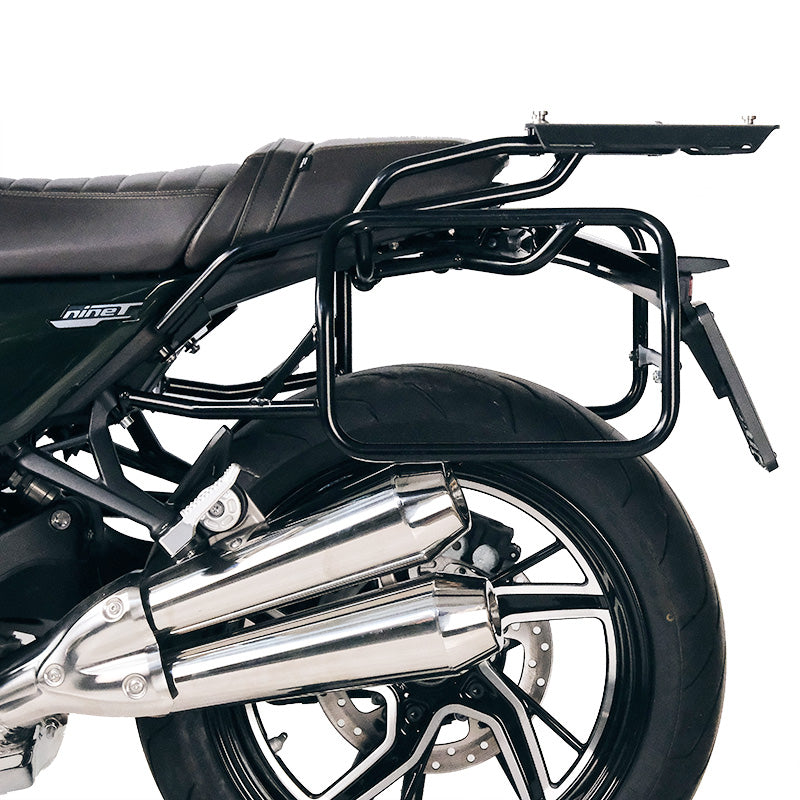 BMW R 12 nineT [2024-2026] - Atlas Aluminium-Taschenpaar 39L + 32L + Atlas Aluminium-Satteltaschenrahmen