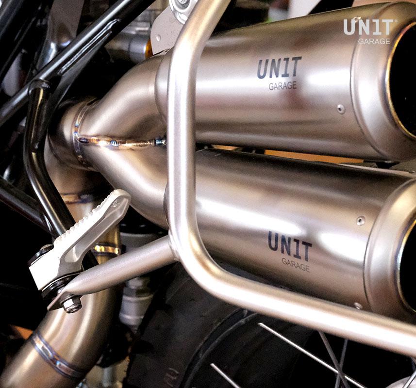 BMW R nineT 1200 Urban G/S (niedriger Auspuff) [2017-2023] - Atlas NineT Aluminium Taschenrahmen