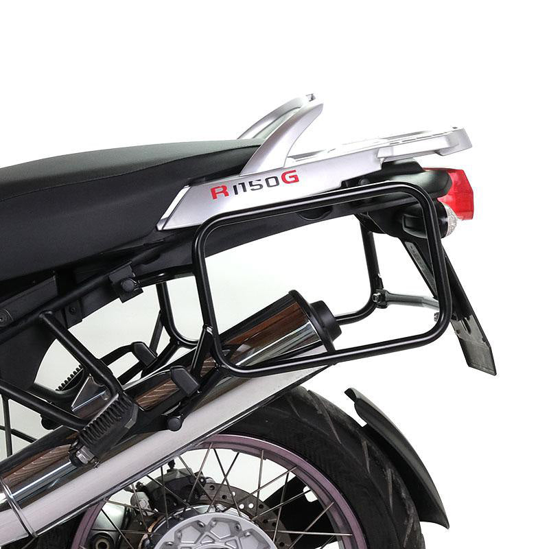BMW R 1150 GS [1999-2004] - Conjunto de malas laterais em alumínio Atlas 48L + 48L + moldura de bolsa em alumínio R850R - R1100R - R1150R, R850GS - R1100GS - & ADV
