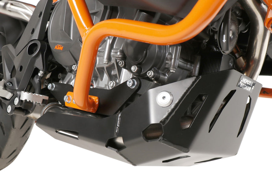KTM 890 SMT [2023-2026] - Placa de proteção do motor preta