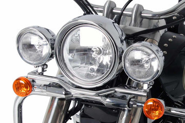 Suzuki C 800 Intruder - Conjunto Twinlight cromado