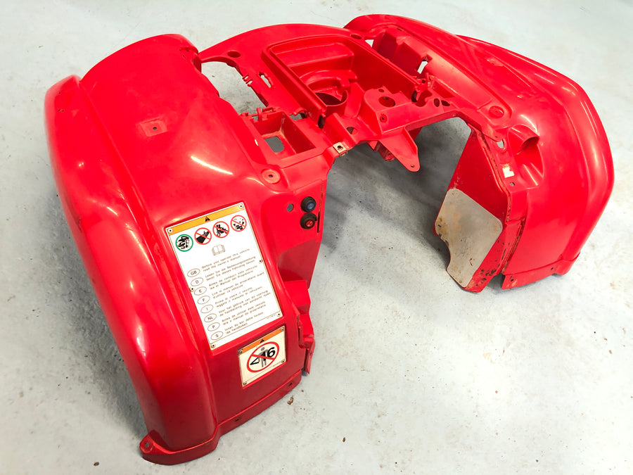 Yamaha Grizzly 660 AM03W [2003] - revestimento da fonte frontal de revestimento