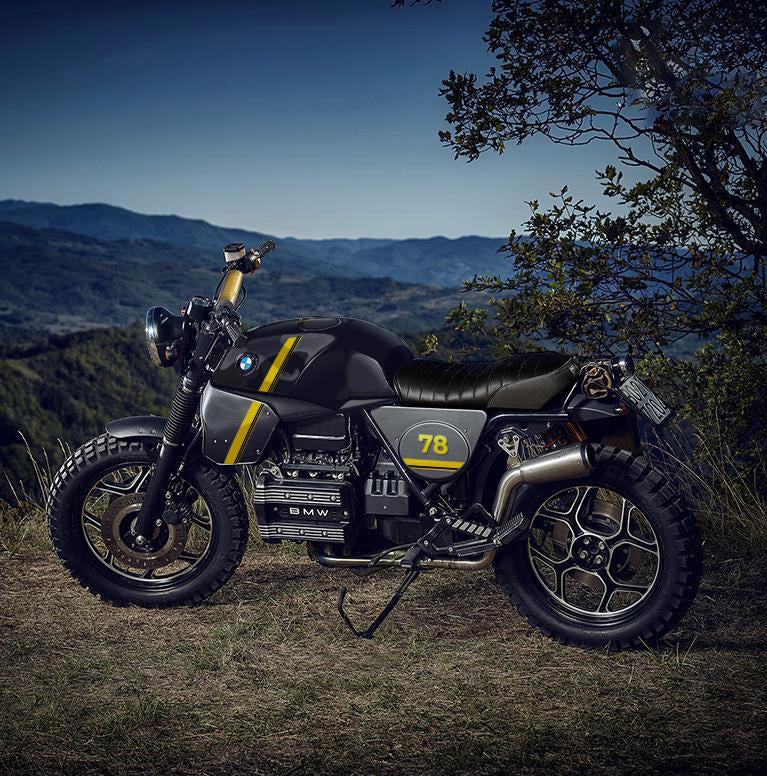 BMW R nineT 1200 Racer [2017-2020] - Ein Meter gelber 40. Aufkleber